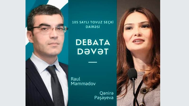 Qənirə Paşayeva Raul Məmmədovla debatdan imtina etdi