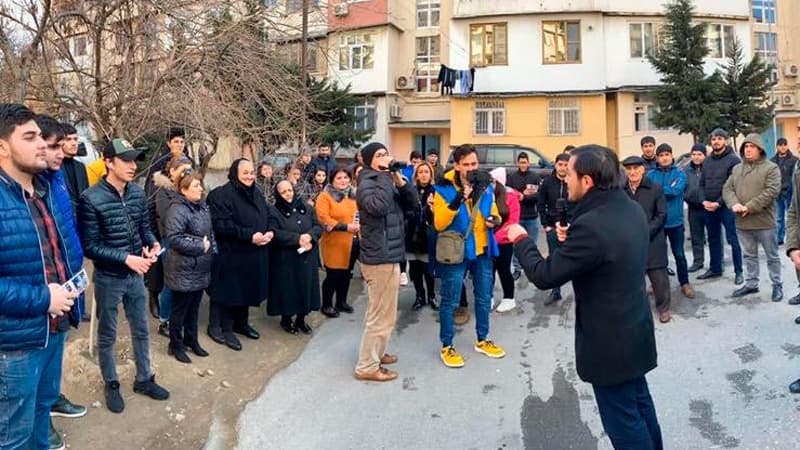 Ağasif Şakiroğlu seçiciləri ilə görüşdü (FOTOLAR)