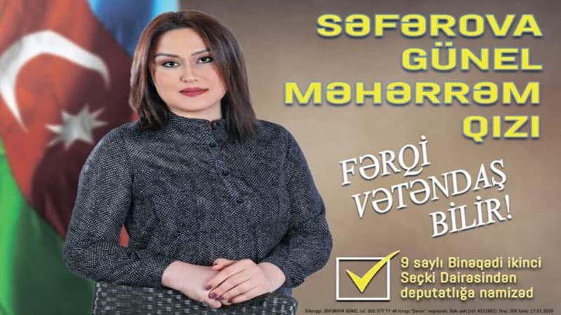 Tanınmışlar Günel Səfərova ilə bağlı seçicilərə müraciət etdi