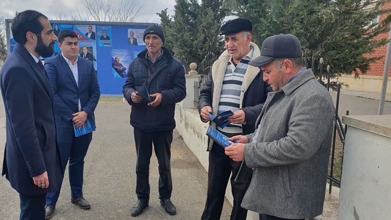 Elşən Gəncəvi seçicilərlə növbəti görüşlərini keçirir (FOTOLAR)