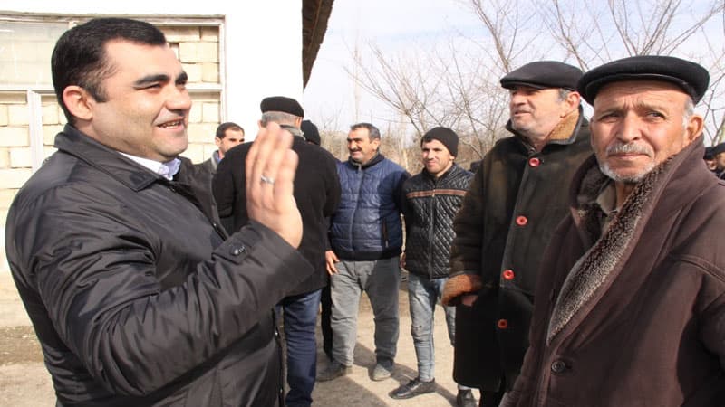 Ayaz Qocamanov: "İnanıram ki, Ağsu sakinləri doğru seçim edəcək" (FOTOLAR)