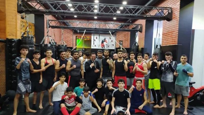 Elnur Abbaszadə idmançılarla görüş keçirdi  (FOTO)