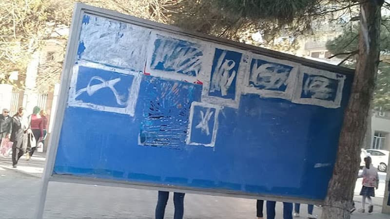 Məzahir Pənahov təbliğat lövhələrinin yığışdırılması ilə bağlı göstəriş verdi