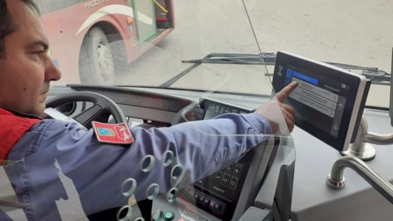 Bakıdakı avtobuslarda daha bir yenilik (FOTO)