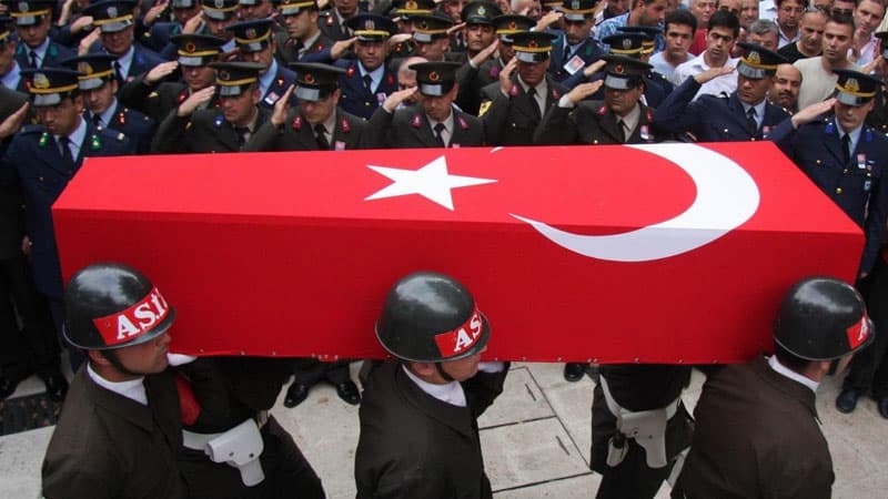 Suriyada 5 türk əsgəri şəhid oldu