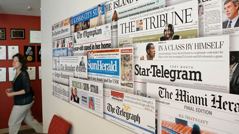 ABŞ-ın media nəhəngi iflas edir: Onlayn media “kağız”ları udur