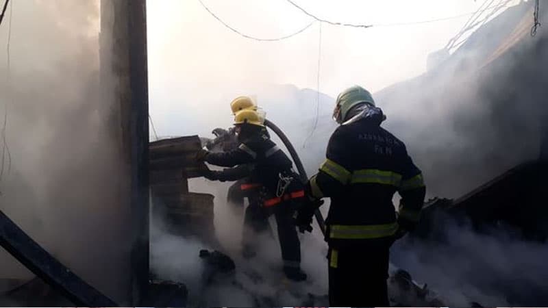 TƏBİB “Sədərək”dəki yanğınla bağlı məlumat yaydı
