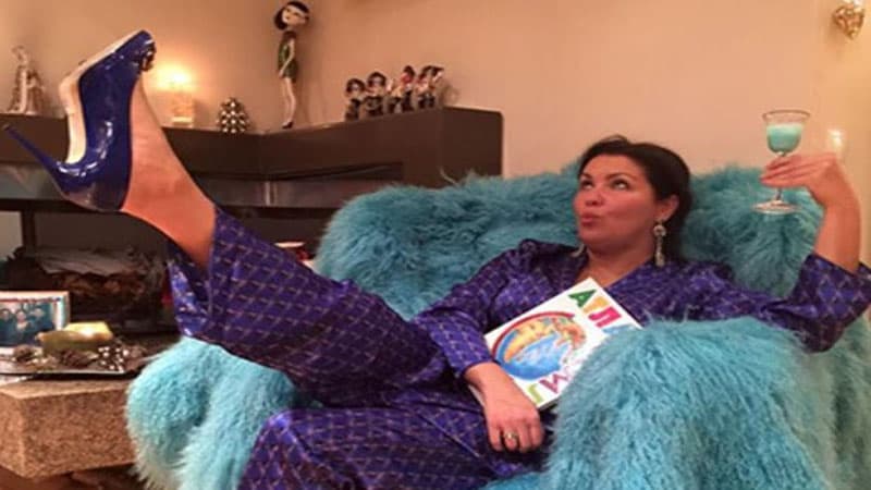Azərbaycanlı Xalq artistinin arvadının lüks mənzili (FOTOLAR)