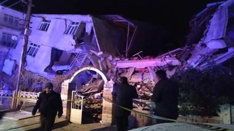 Türkiyədə yenidən güclü zəlzələ oldu