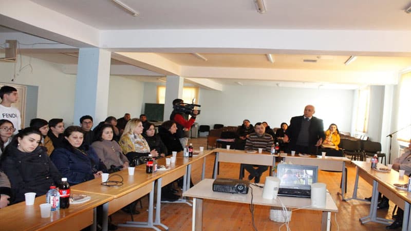 Tovuzda məktəblilər üçün təşkil edilən layihənin yekun prezentasiyası oldu (FOTOLAR)
