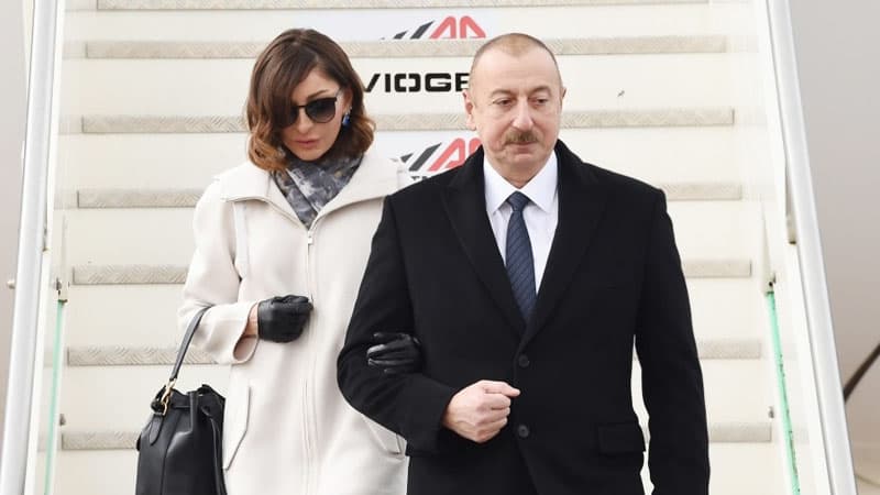 Azərbaycan Prezidenti İtaliyada səfərdədir (FOTOLAR)