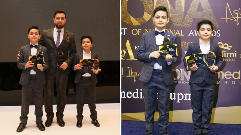 Kids model Sirac Quluzadə “BONA” Mükafatına layiq görüldü (FOTOLAR)