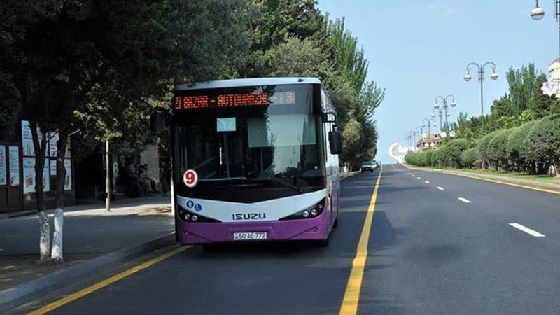 Sumqayıtda marşrut avtobuslarında pulsuz Wi-Fi quraşdırıldı