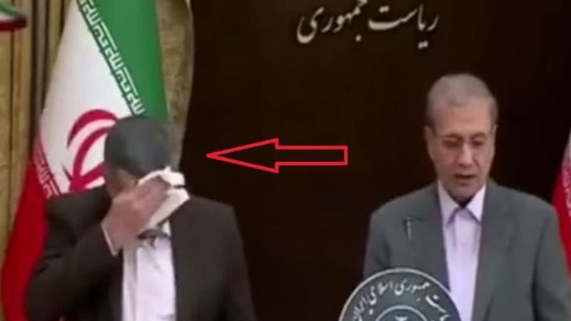İranlı nazir müavinini koronavirus canlı yayımda bu hala saldı - ANBAAN VİDEO