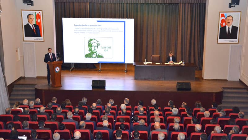Şamaxı rayonunda 2019-cu ilin sosial-iqtisadi inkişafının yekunları ilə bağlı hesabat yığıncağı keçirilib (FOTOLAR)
