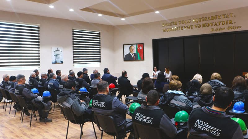 "ADY Express”də növbəti təlim keçirildi (FOTOLAR)