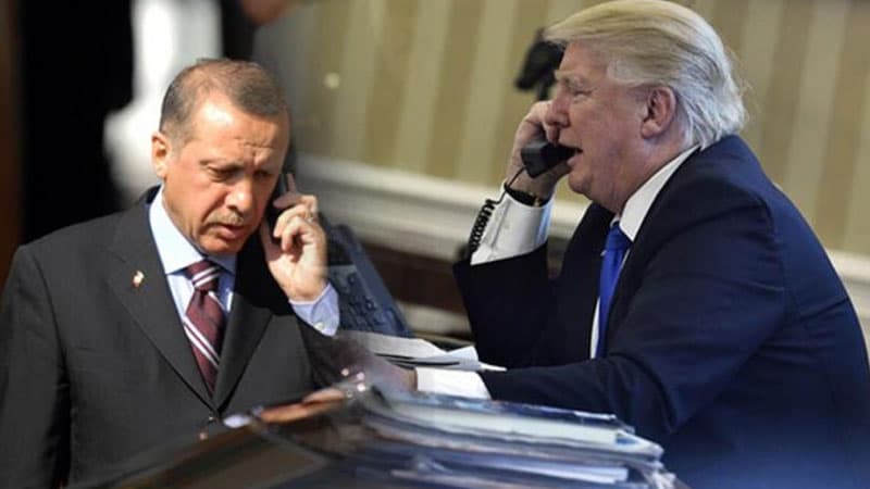 Təcili - Ərdoğan Trampla danışdı