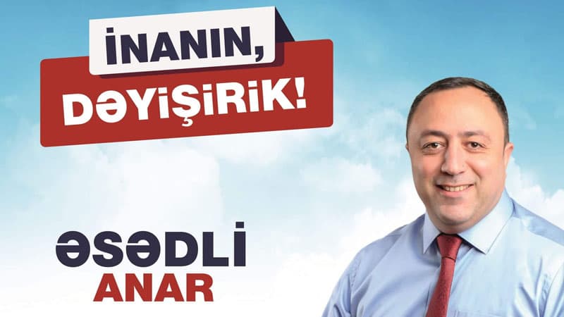 Deputatlığa namizəd Anar Əsədli Ali Məhkəməyə müraciət etdi
