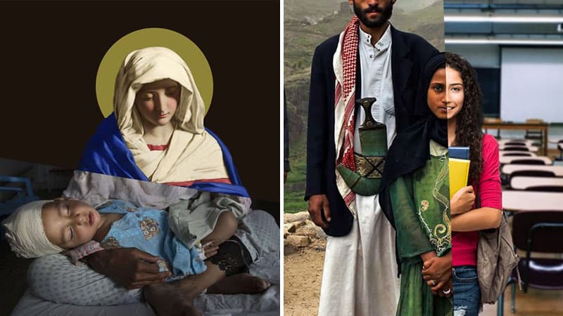 Dünyanın iki üzünü eyni çərçivəyə sığdıran türk fotoqraf (FOTOLAR)