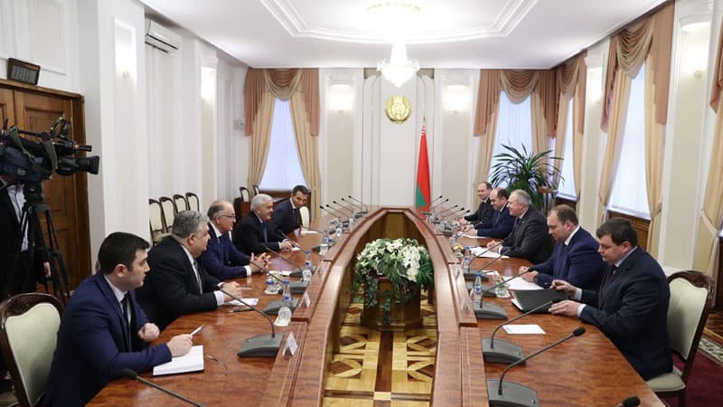 SOCAR prezidenti Belarusun baş naziri ilə görüşüb (FOTO)