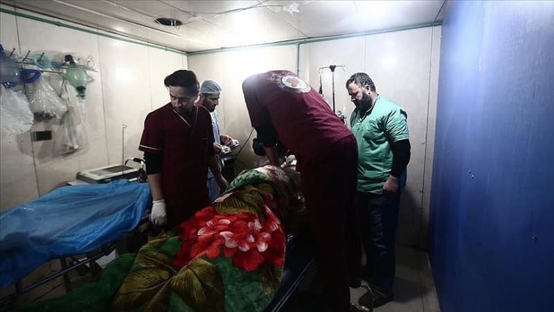 Rusiya aviasiyası yenidən İdlibi bombaladı: 9 ölü