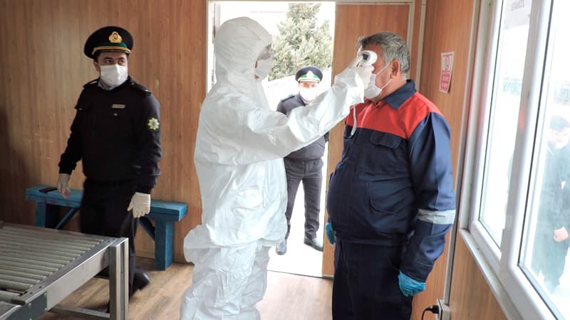 “Bakı Hövsan Beynəlxalq Ticarət Dəniz Limanı” da gücləndirilmiş iş rejiminə keçdi (FOTOLAR)