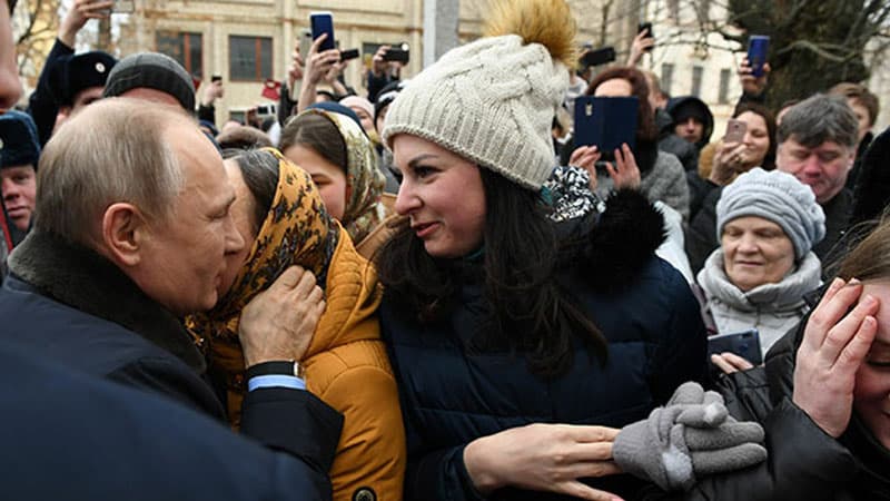 Putin evlilik təklifi aldı (VİDEO)