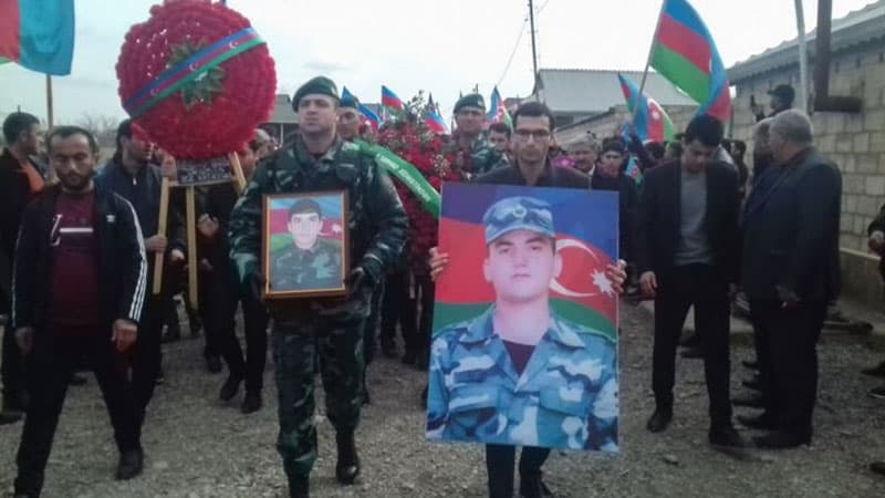 Şəhidimiz dəfn olundu (FOTO/VİDEO/YENİLƏNİB)