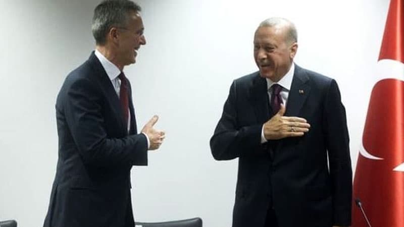 Ərdoğan COVID-19-a görə NATO-nun baş katibinin salamını almadı (VİDEO)