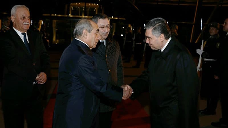 Türkmənistan Prezidentinin Azərbaycana rəsmi səfəri başa çatdı