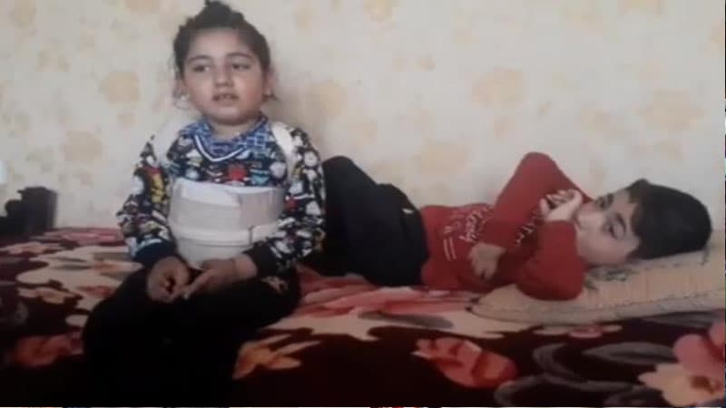 8 yaşlı Zeynəb Mehriban Əliyevaya müraciət etdi (VİDEO)