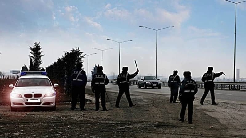 DİN Bakı, Sumqayıt və Abşerona aparan ara yollarda da postlar qurdu