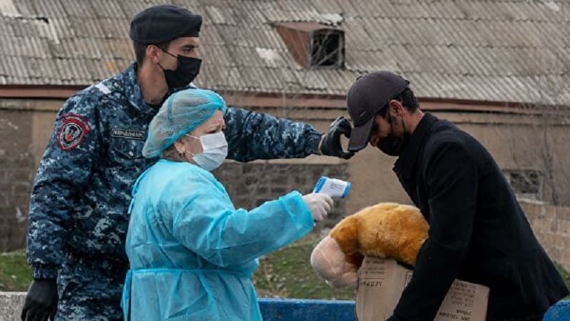 Ermənistanda yoluxanların sayı bir gecədə 115 nəfərə çatdı