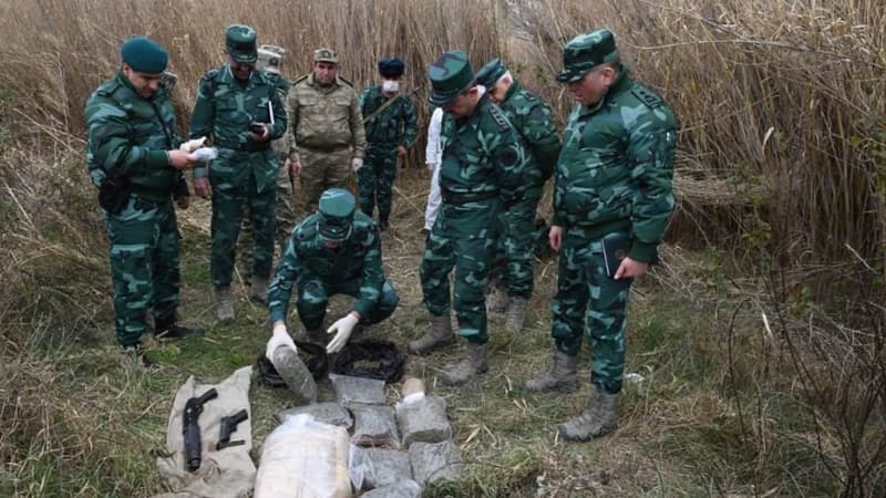 İranla sərhəddə silahlı insident: sərhədpozucular zərərsizləşdirildi (FOTOLAR)