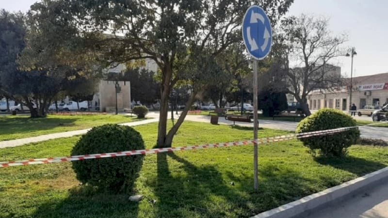 Bakının boş parklarından reportaj (VİDEO)