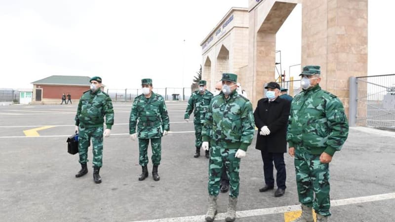 Elçin Quliyev prezidentin tapşırığı ilə "Samur" sərhəd buraxılış məntəqəsinə getdi