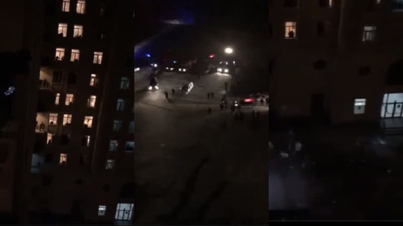 Bakıda karantində saxlanılanlar etiraz etdi: TƏBİB məsələyə aydınlıq gətirdi (VİDEO)