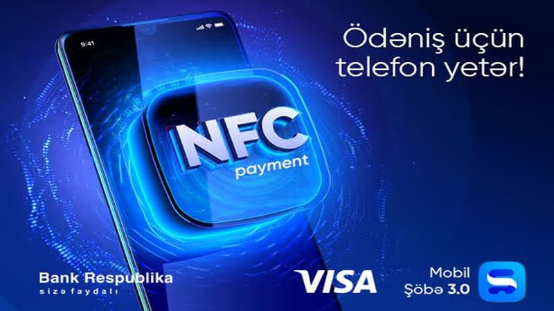 Mobil Şöbə əlavəsi ilə NFC ödənişlər etmək olacaq!