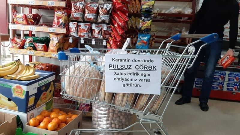 Ağcabədidə ehtiyacı olan yüzlərlə ailəyə ərzaq yardımı paylandı (FOTO)