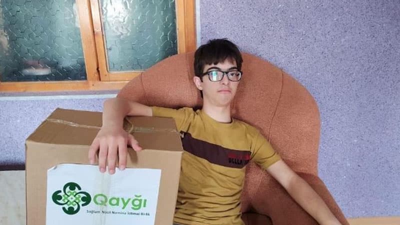 "Qayğı - Sağlam Nəsil Naminə" İctimai Birliyi daun sindromlu uşaqlara yardım edib (FOTO/VİDEO)