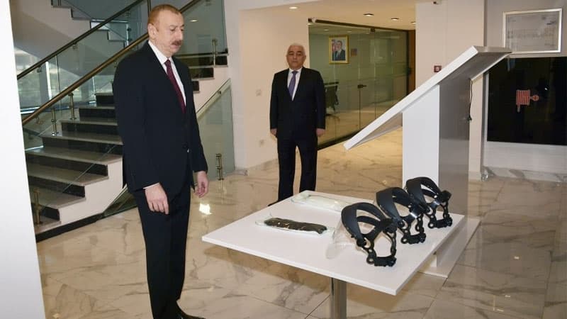 İlham Əliyev Bakıda açılışda (FOTOLAR)
