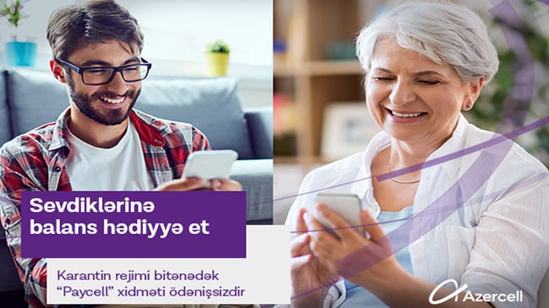 Azercell Paycell xidməti üzrə göndərilən sorğular üçün xidmət haqqını dayandırır! (R)