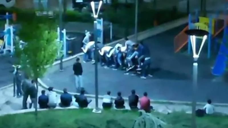 Karantini pozub "Eşşək beli sındırdı" oynayanlar 31 min cərimələndi (VİDEO)