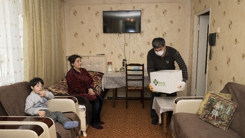 “Qayğı - sağlam nəsil naminə” İctimai Birliyi dəstək aksiyasını davam etdirir (FOTO/VİDEO)