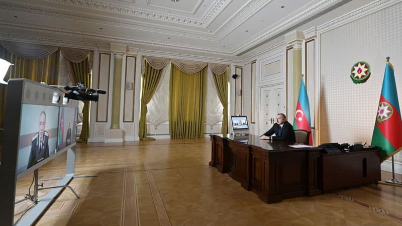 İlham Əliyev yeni Baş prokuroru videoformatda qəbul etdi 