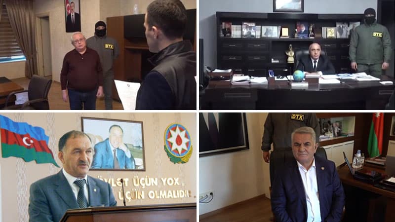 Partiya sədrləri korrupsioner məmurların həbsini dəstəkləyirlər