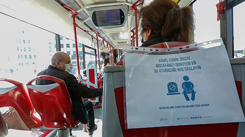Avtobuslarda arakəsmələr quraşdırılacaq
