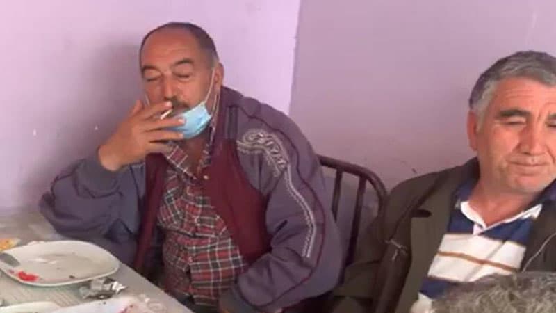 Bakıda kafedə yeyib-içənlər saxlanıldı (VİDEO)