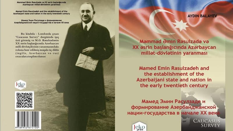 M.Ə.Rəsulzadə barədə yeni kitab işıq üzü gördü