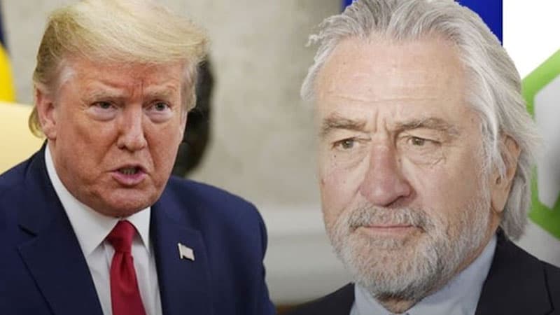 Robert De Niro: "Tramp təmiz dəlidi, neçə nəfərin öldüyü vecinə deyil"